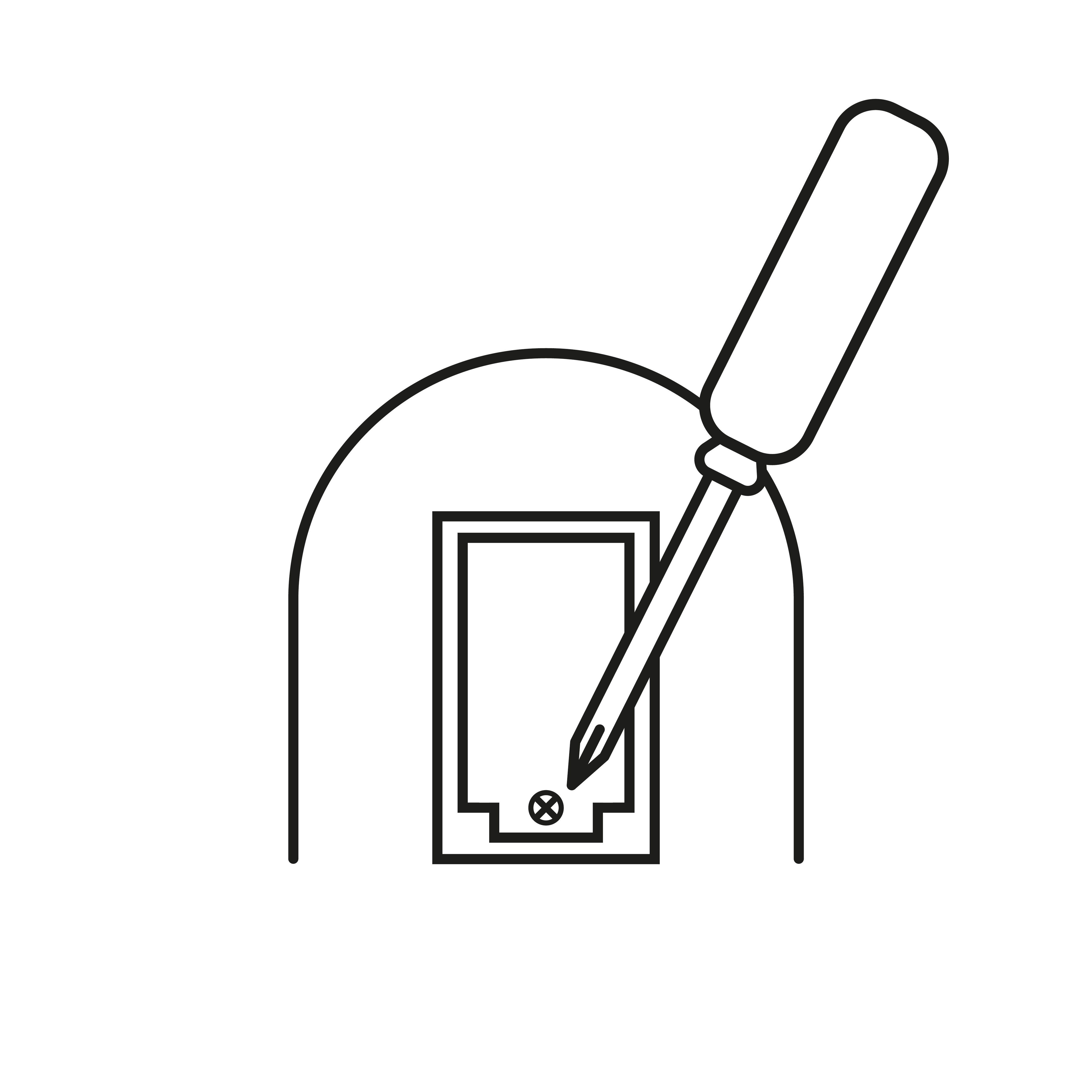 Svitare lo sportello della batteria